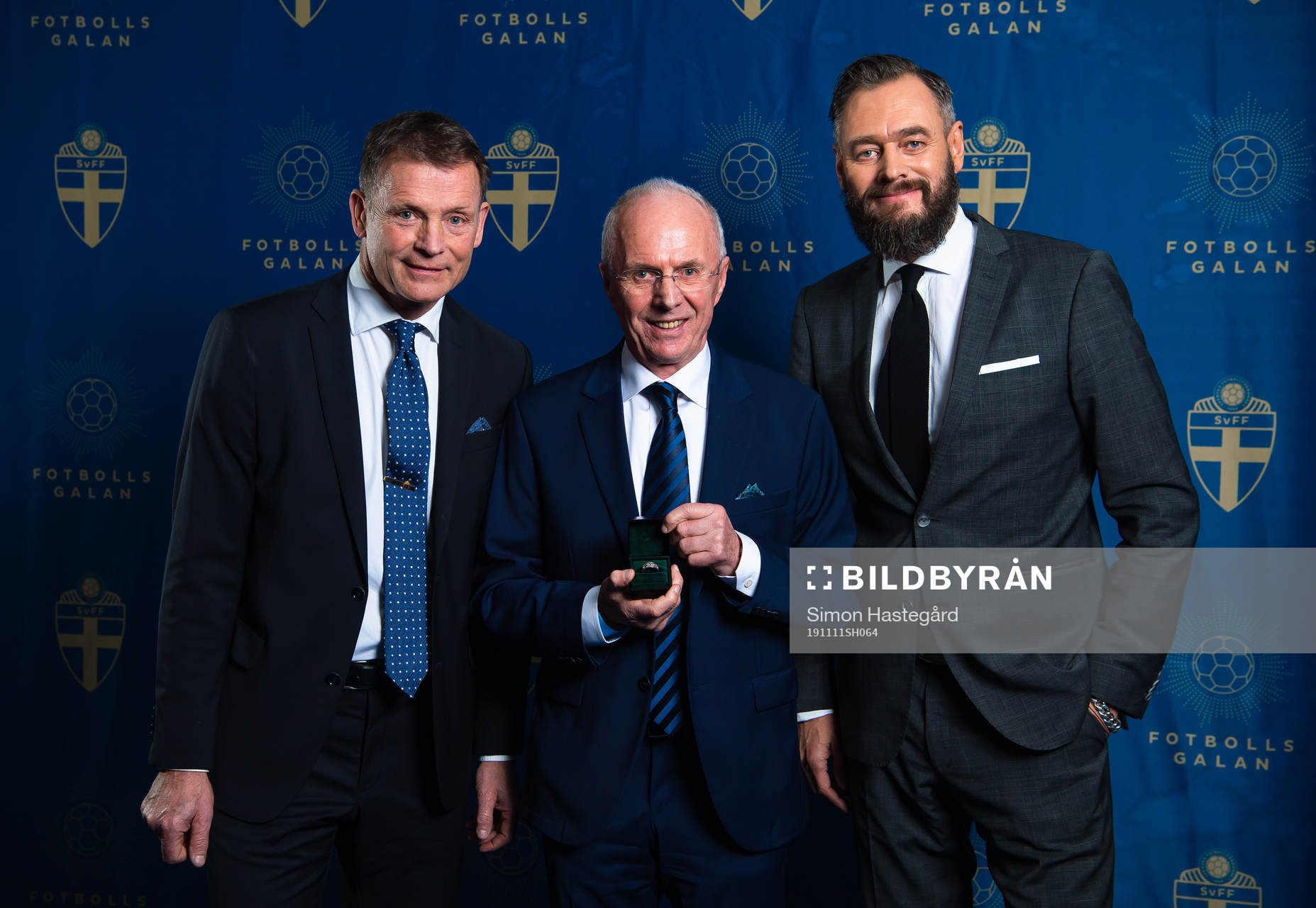 Prisutdelare Torbjörn Nilsson och Olof Lundh med