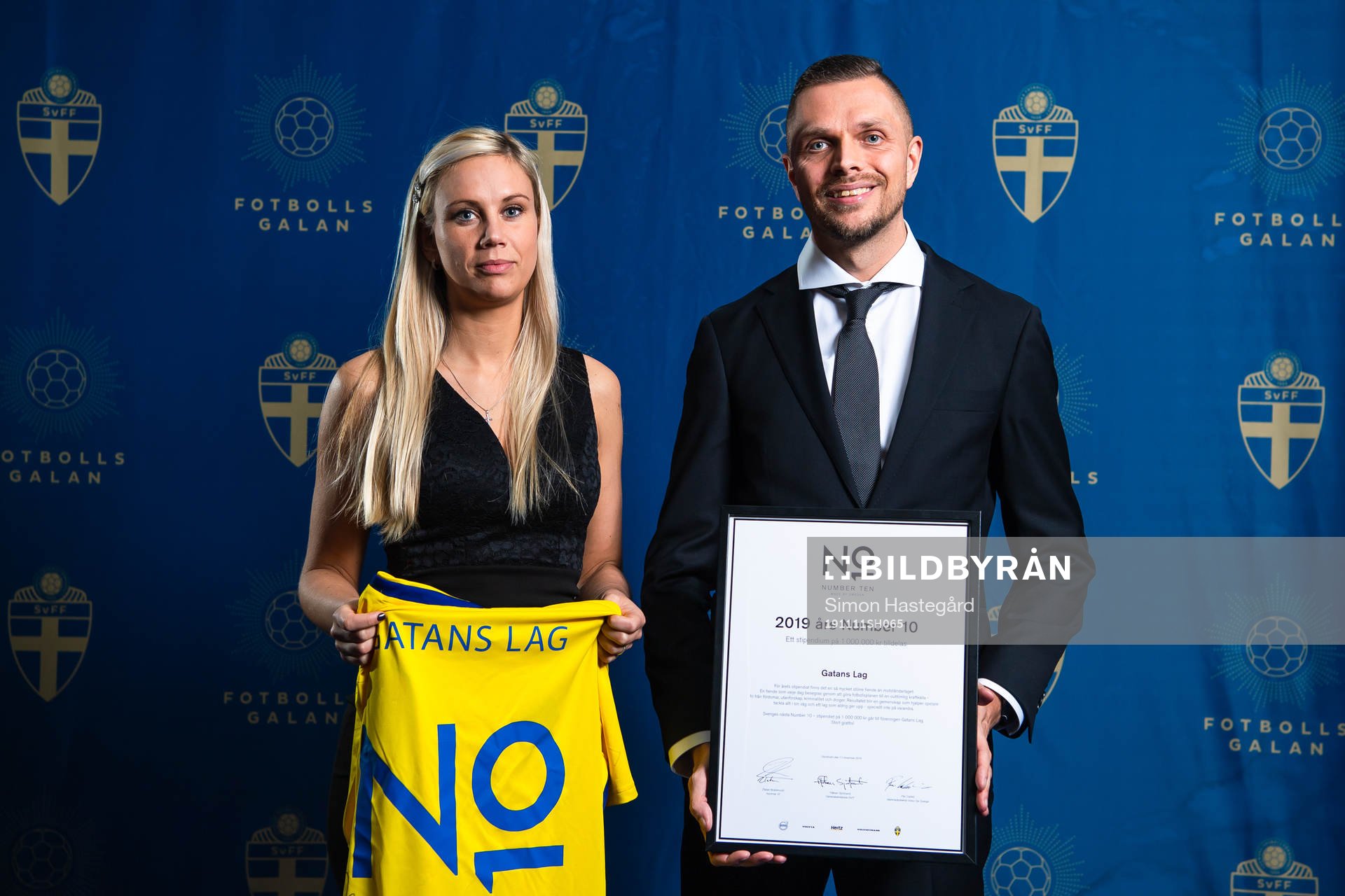 Sofie Nehvonen och Jeff Tössberg Gatans Lag