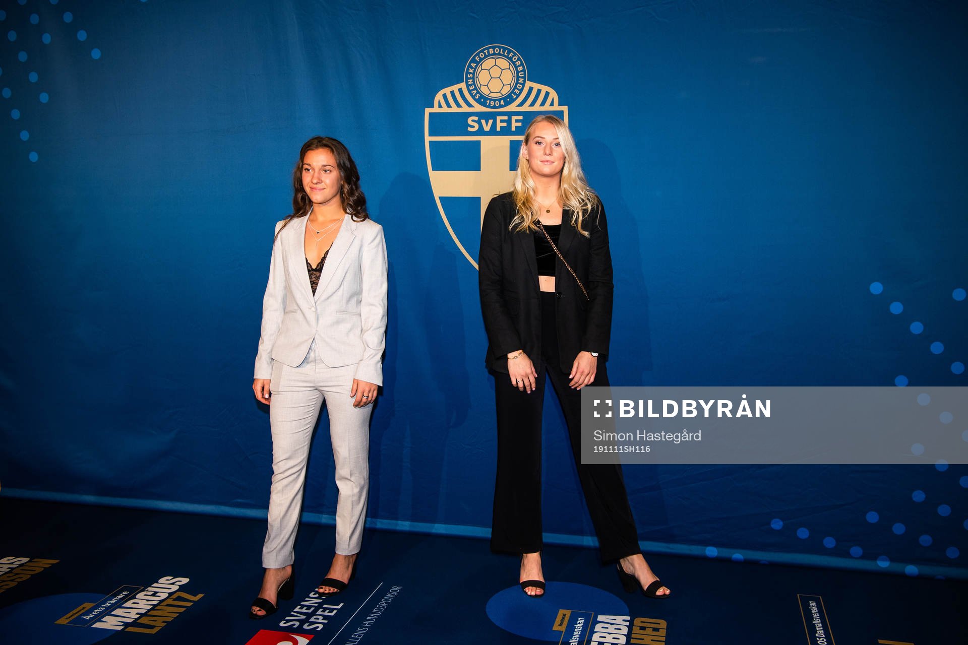 Julia Zigiotti Olme och Stina Blackstenius