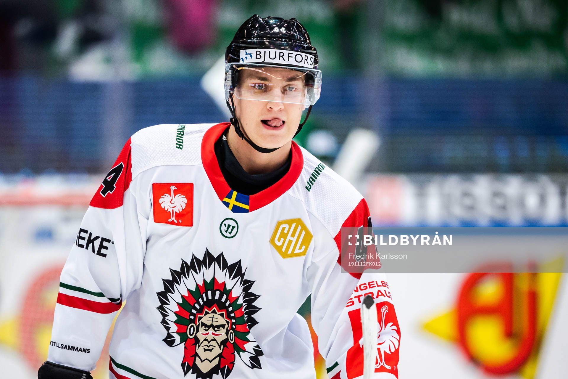 Jacob Peterson of Frölunda looks dejected