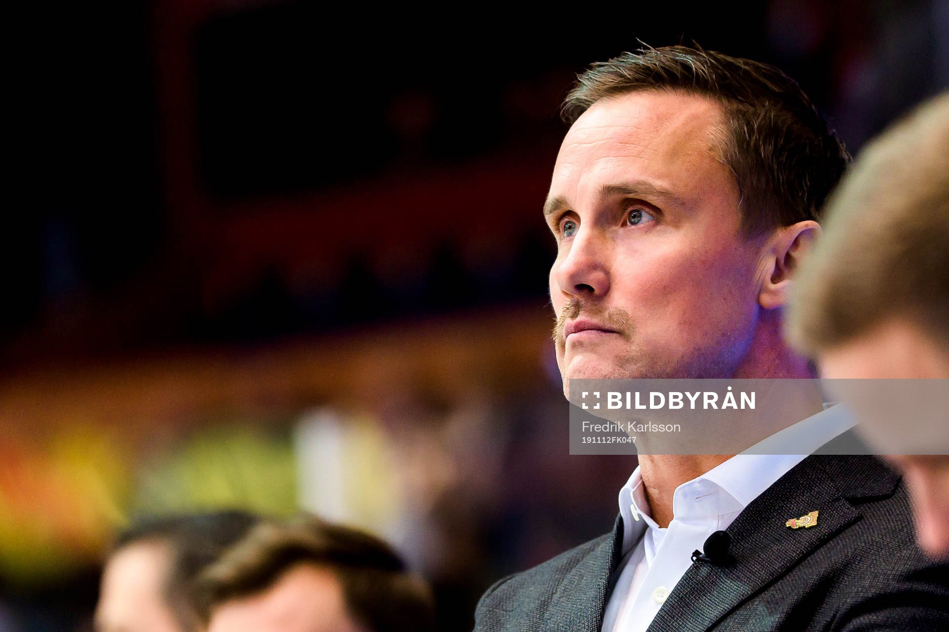 head coach Roger Rönnberg of Frölunda