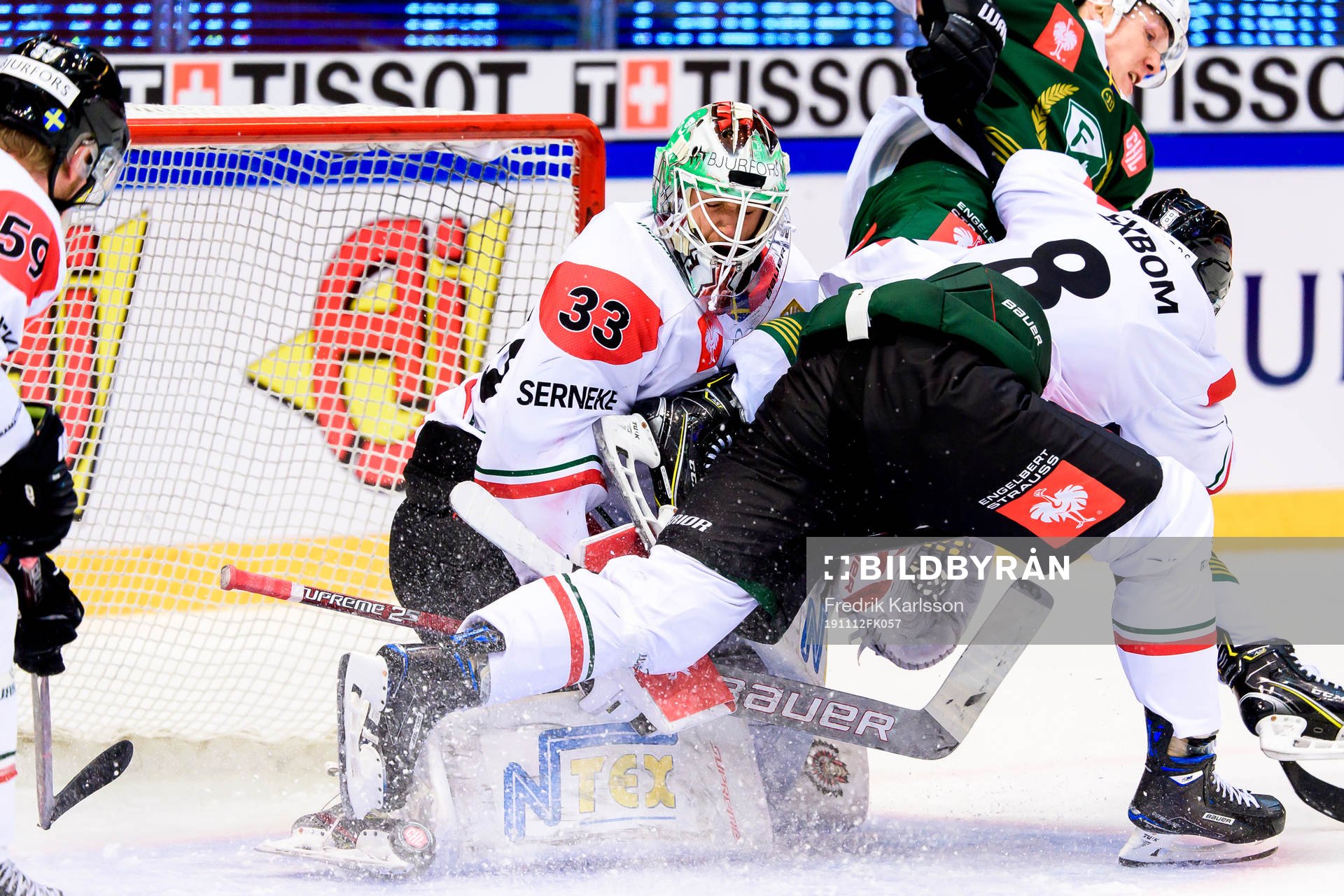 goalkeeper Johan Mattsson of Frölunda