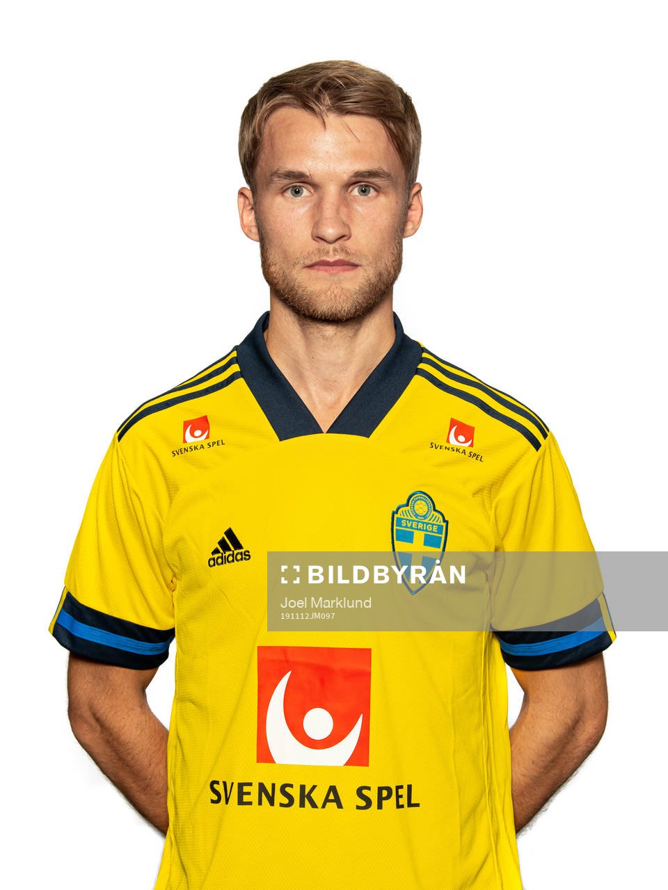 Sebastian Andersson of the Swedish national football team