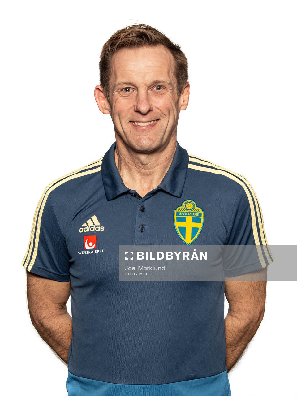 Paul Balsom, performance manager of the Swedish national