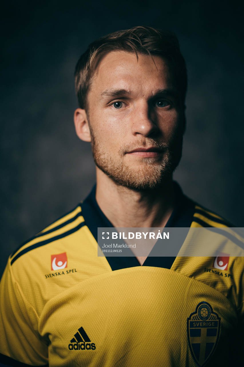 Sebastian Andersson of the Swedish national football team