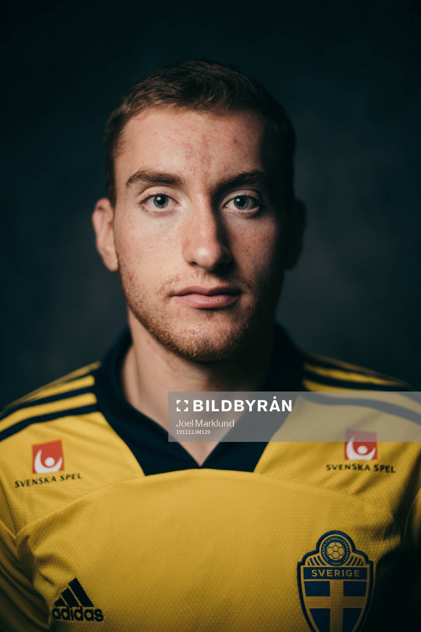 Dejan Kulusevski of the Swedish national football team