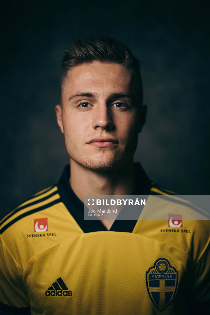 Mattias Svanberg of the Swedish national football team