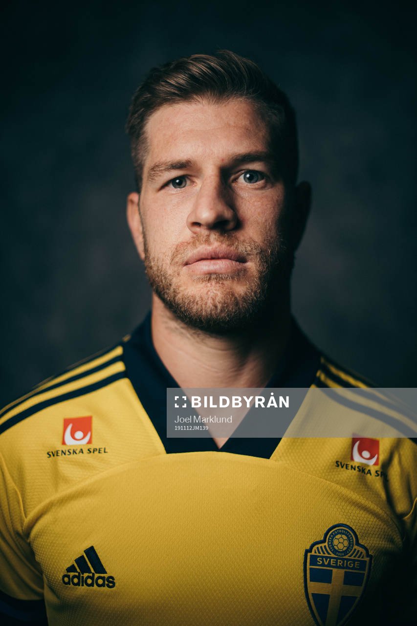 Riccardo Gagliolo of the Swedish national football team