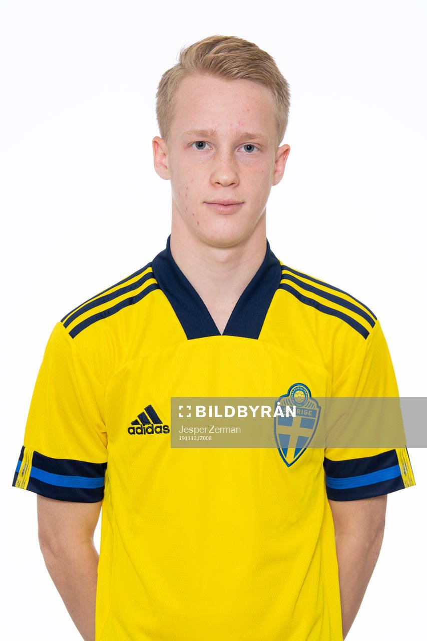 David Edvardsson i P17-landslaget