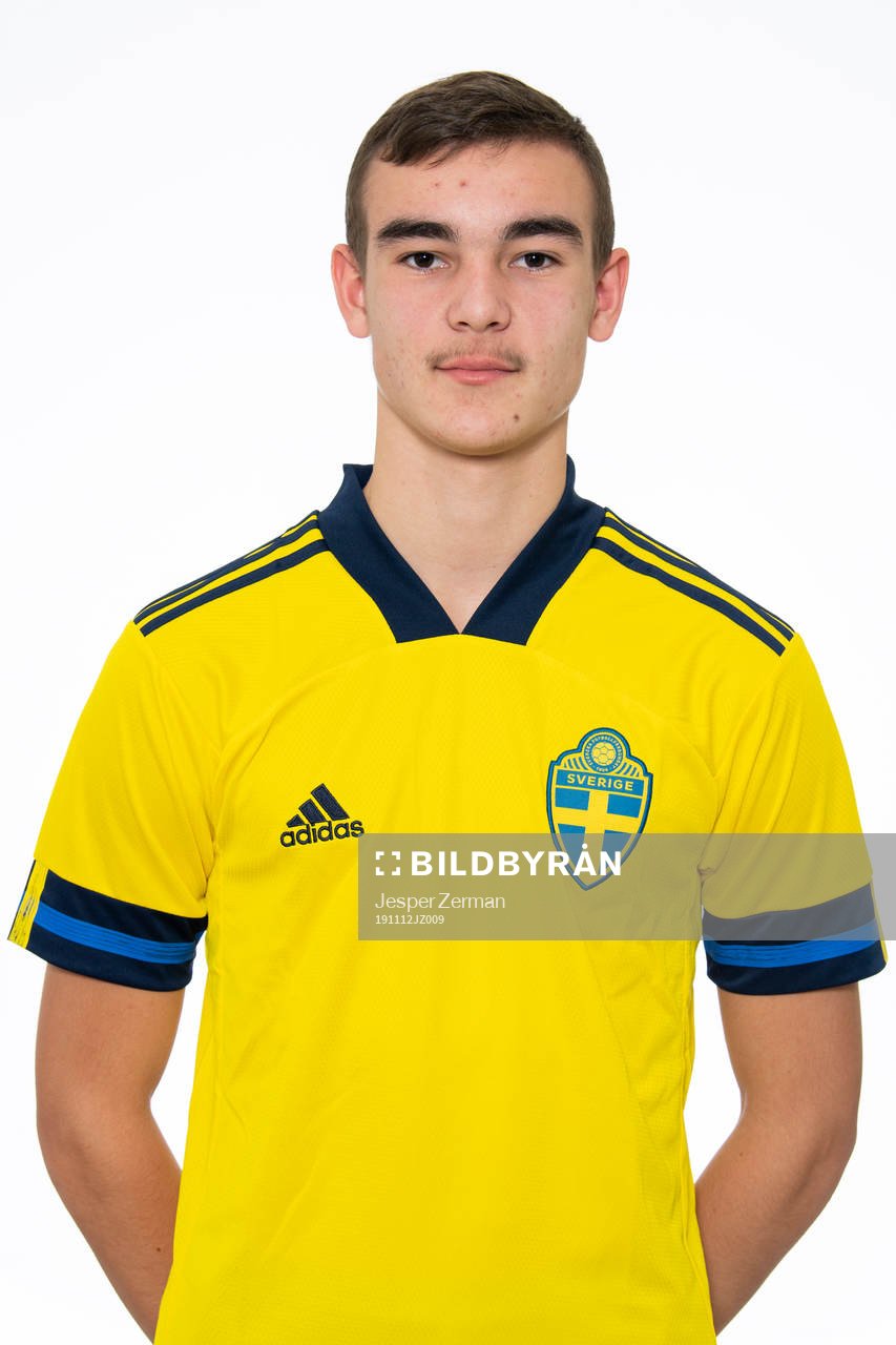 Aleksander Nilsson i P17-landslaget