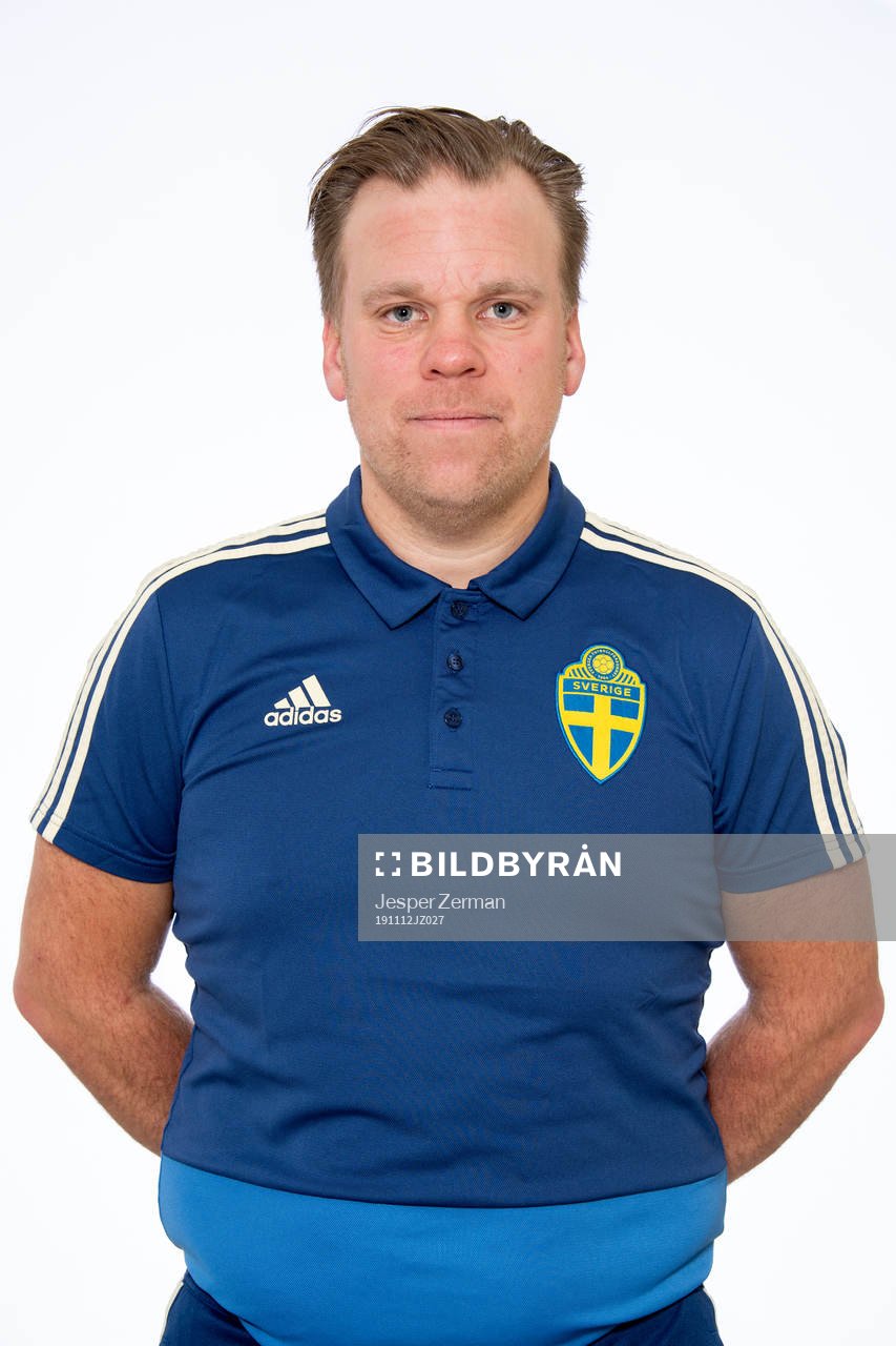Viktor Eriksson, förbundskapten i P17-landslaget