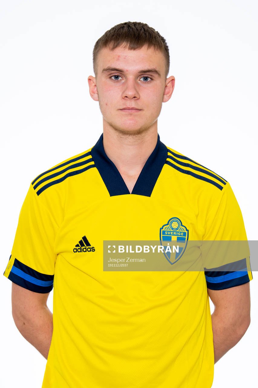 Nils Bertilsson i P17-landslaget