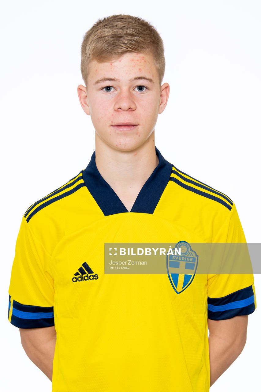 Filip Gustafsson i P17-landslaget