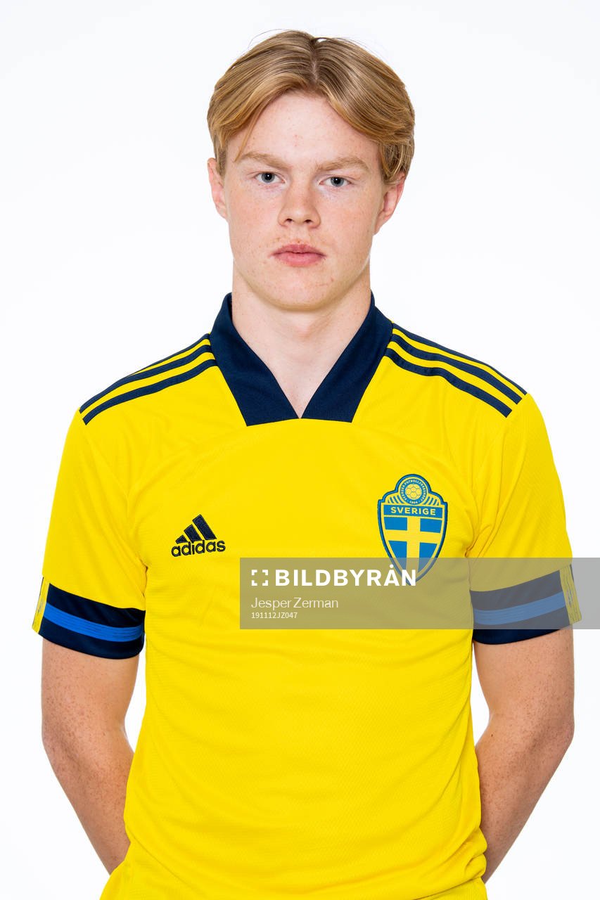 Axel Johansson i P17-landslaget