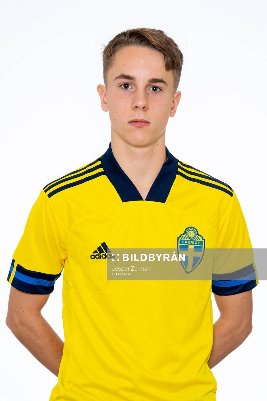 Joel Allard i P17-landslaget