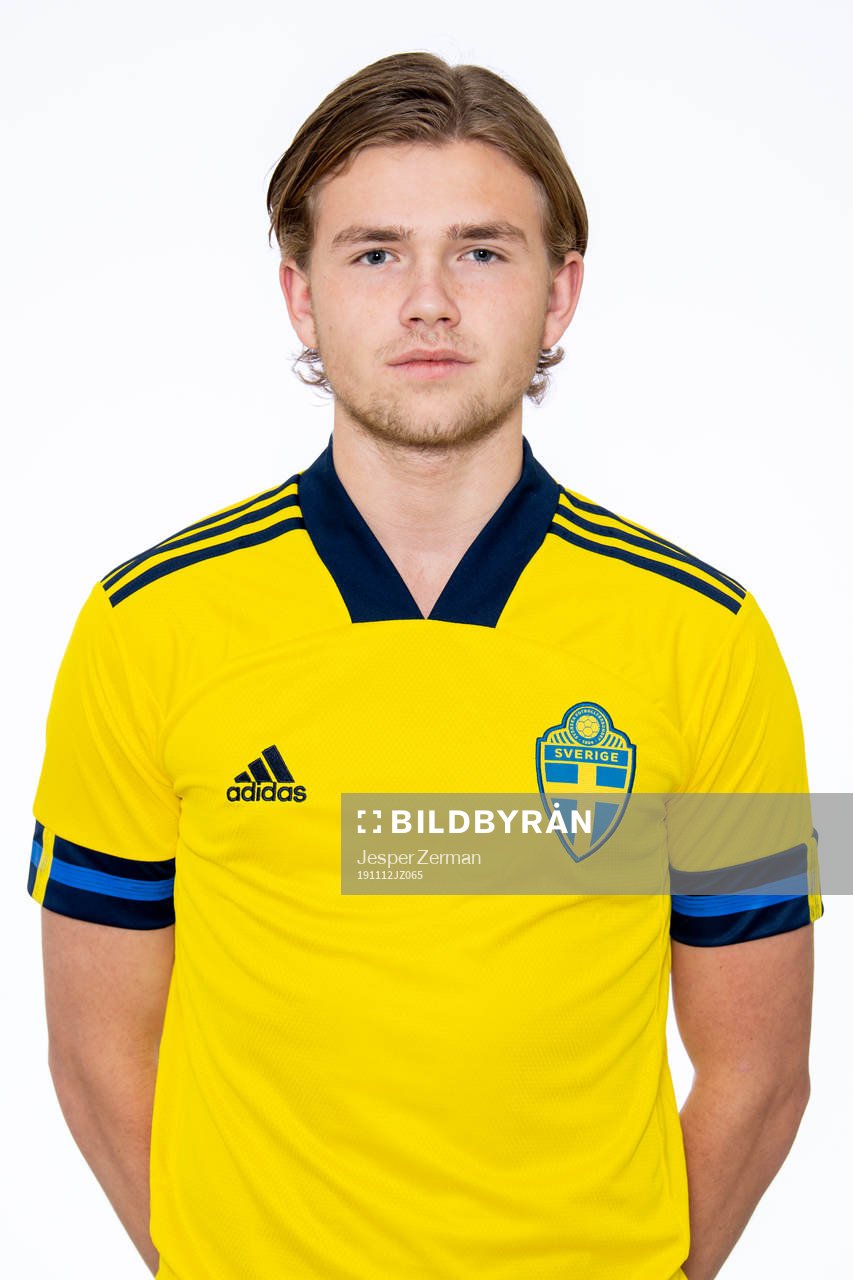 Niclas Bergmark i P17-landslaget