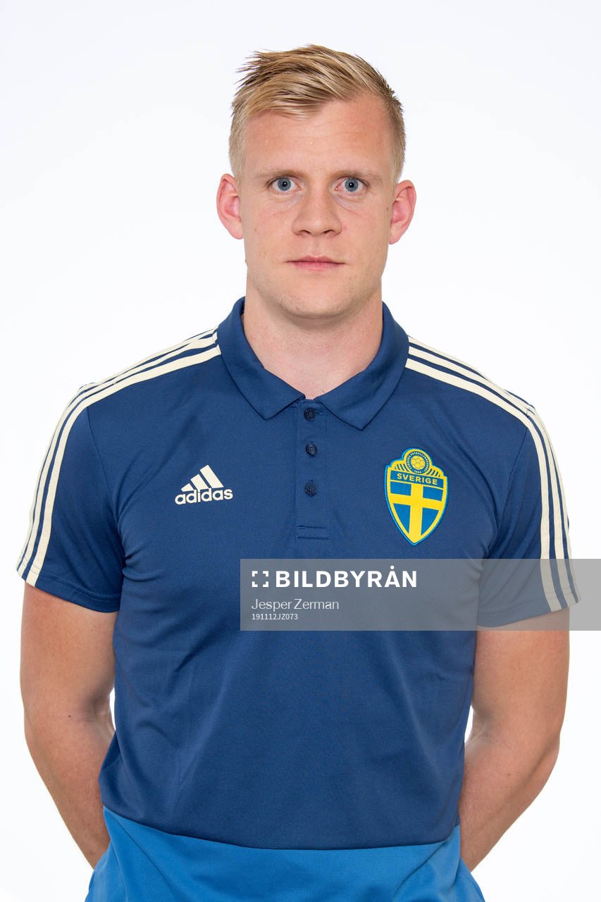 Linus Eriksson, målvaktstränare i P17-landslaget