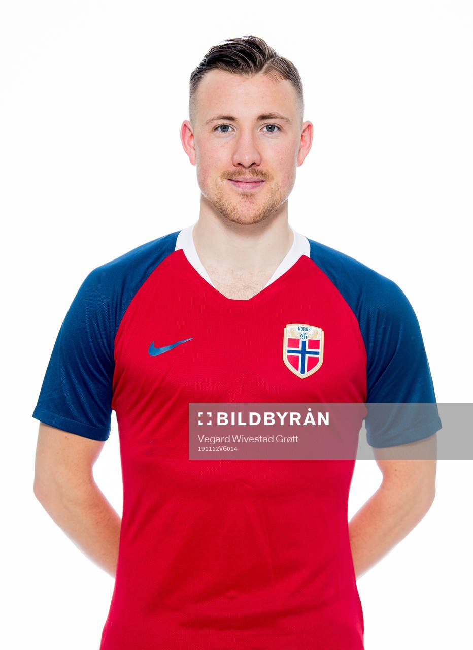 Fredrik Ulvestad of Norway poses for a portrait