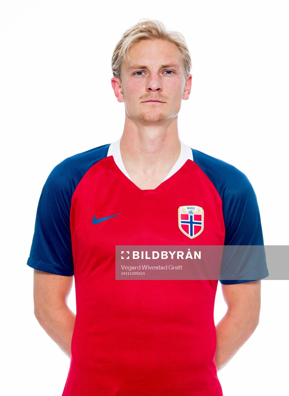 Morten Thorsby of Norway poses for a portrait