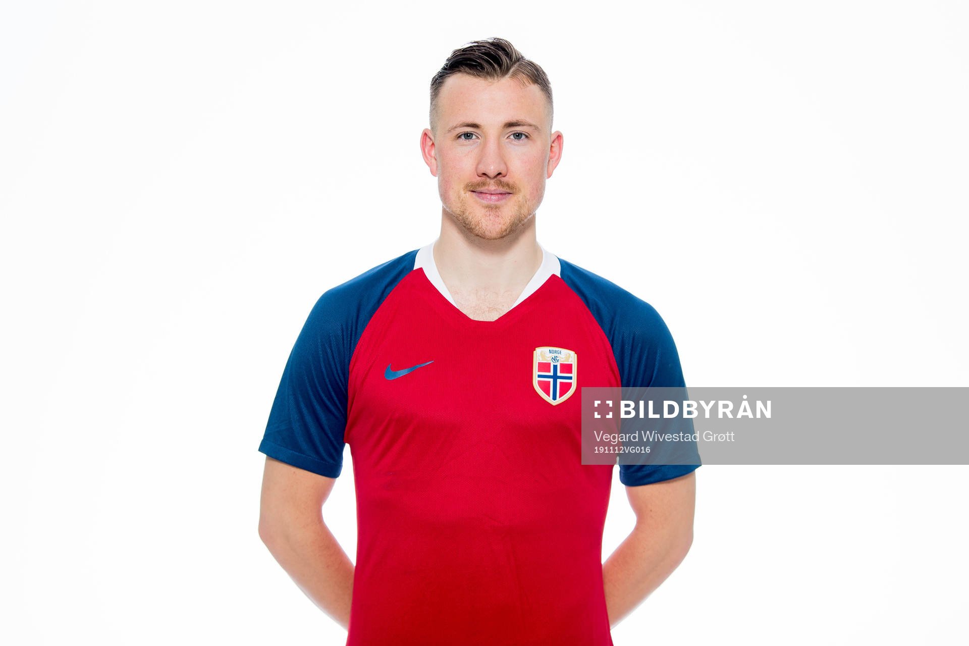 Fredrik Ulvestad of Norway poses for a portrait