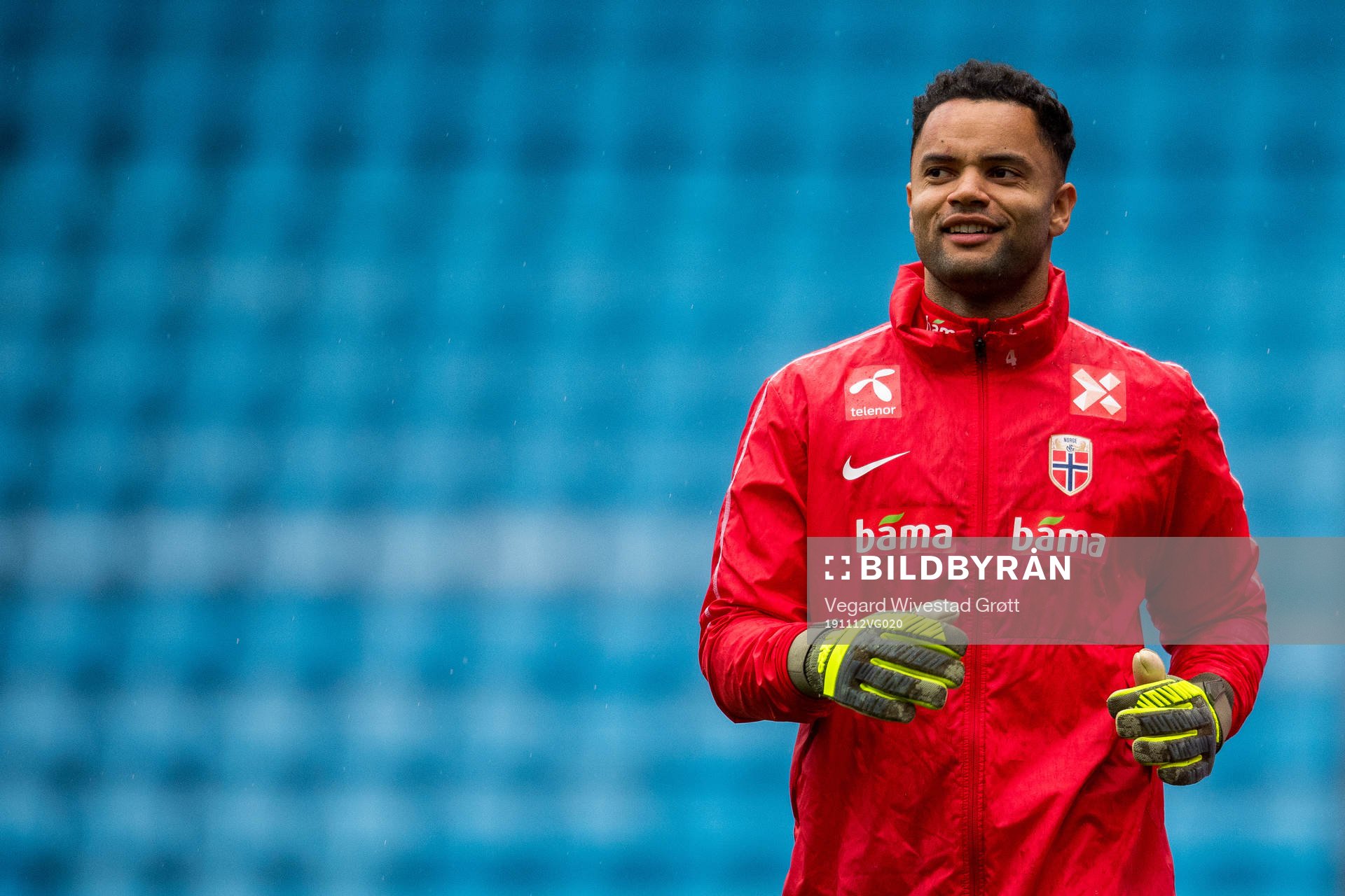 Goalkeeper Sten Grytebust of Norway