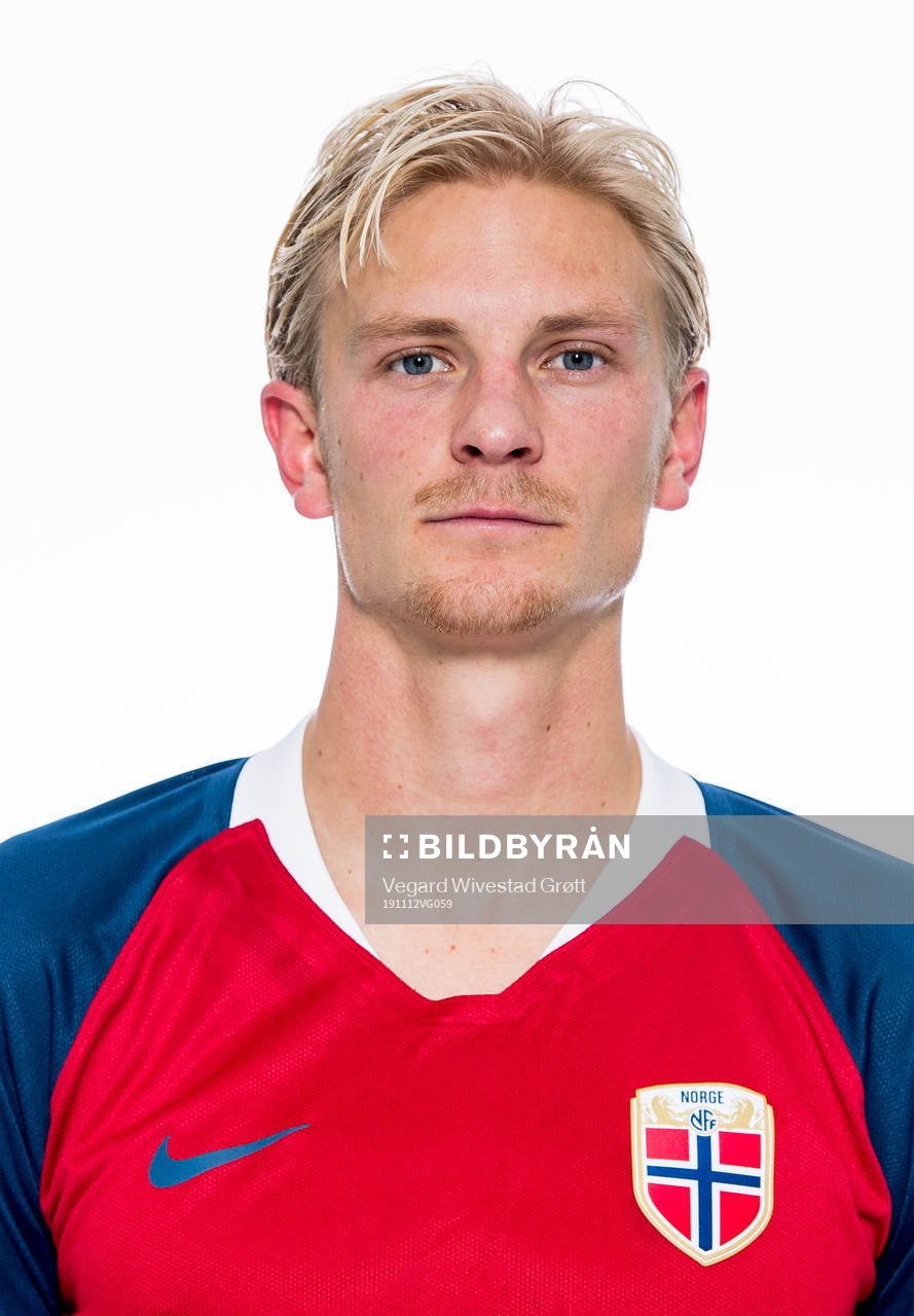 Morten Thorsby of Norway poses for a portrait