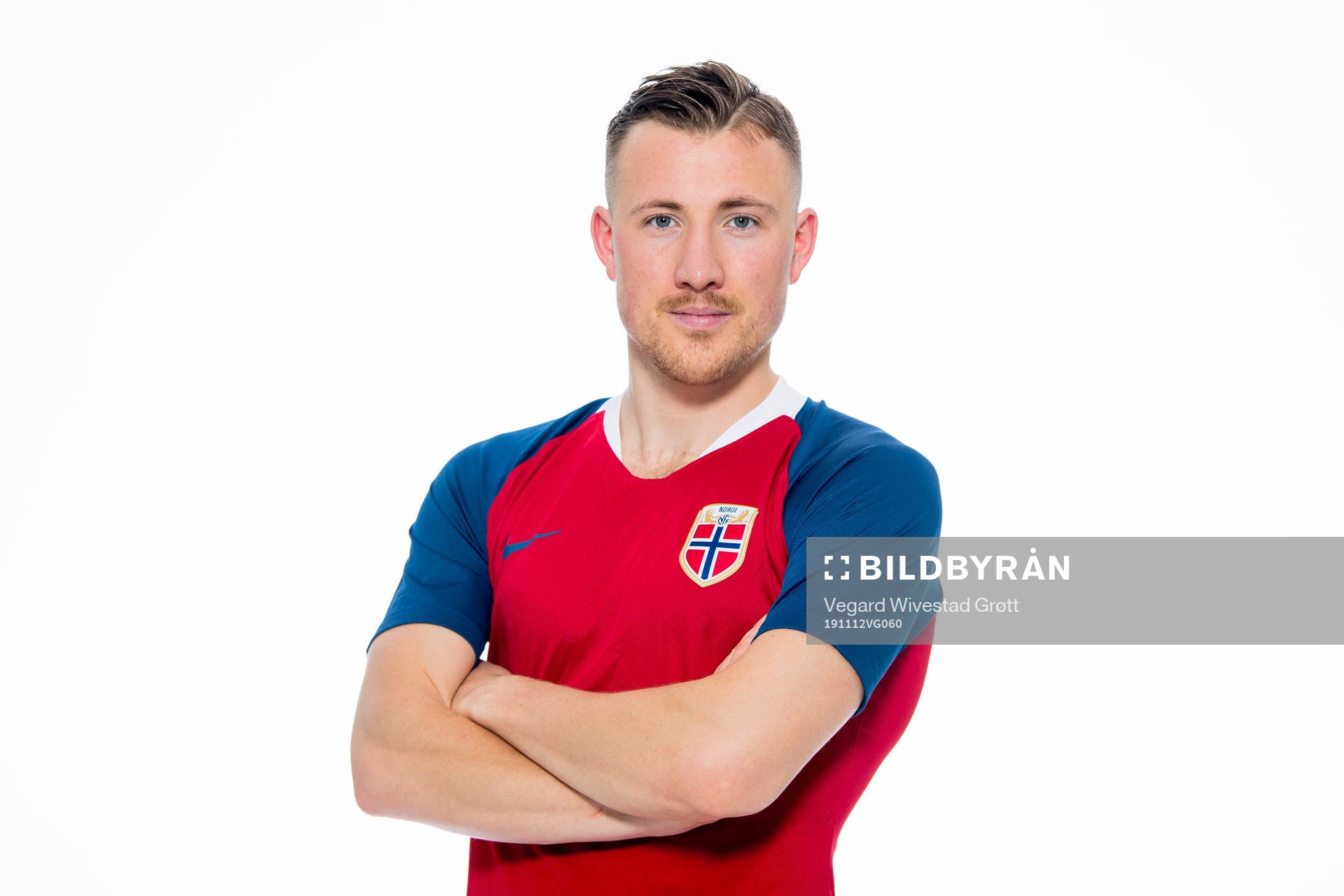 Fredrik Ulvestad of Norway poses for a portrait