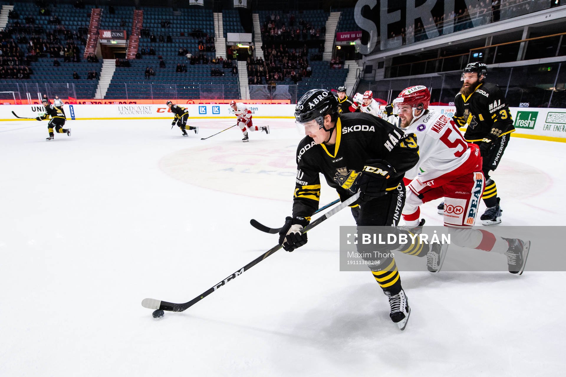 s Johan Porsberger och Timrås Tim Wahlgren