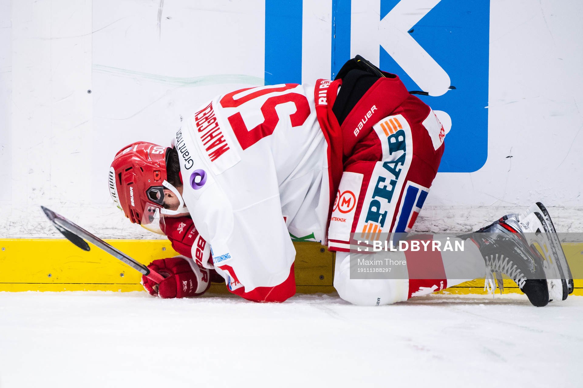 Timrås Tim Wahlgren har ont