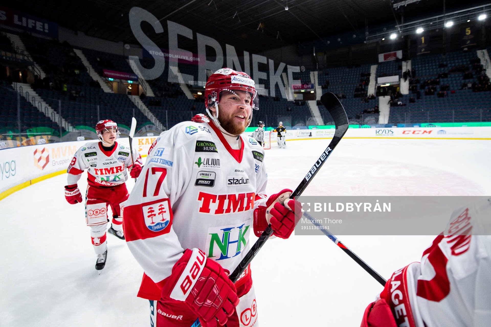 Timrås Johan Lindholm jublar
