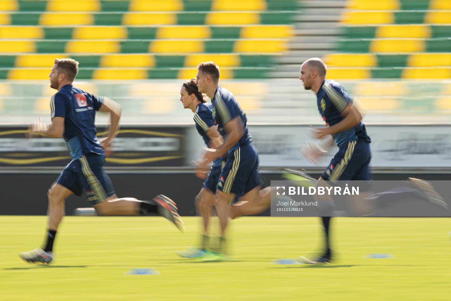Riccardo Gagliolo, Kristoffer Olsson, Mattias Svanberg and
