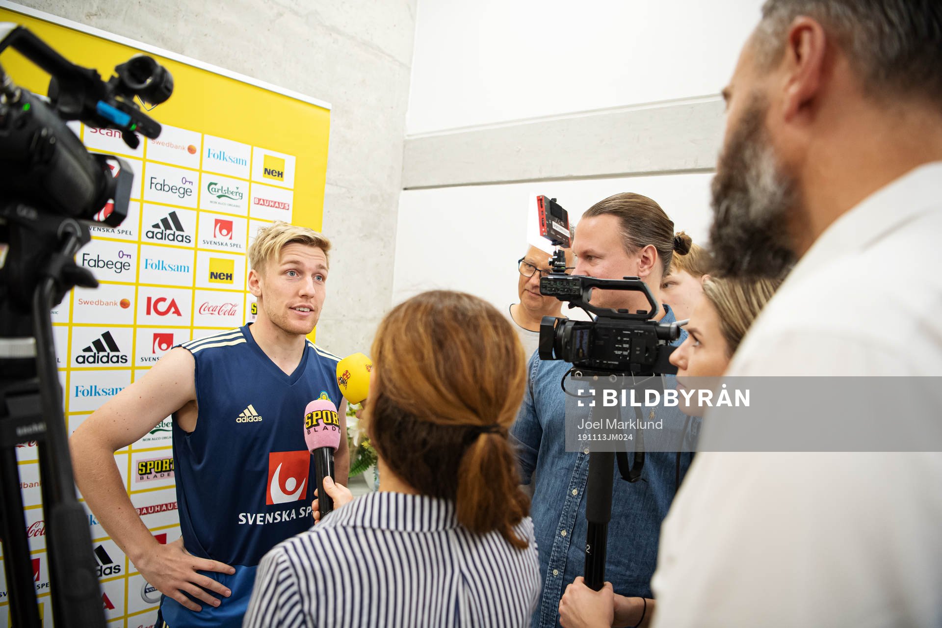 Emil Forsberg of the Swedish national football team is
