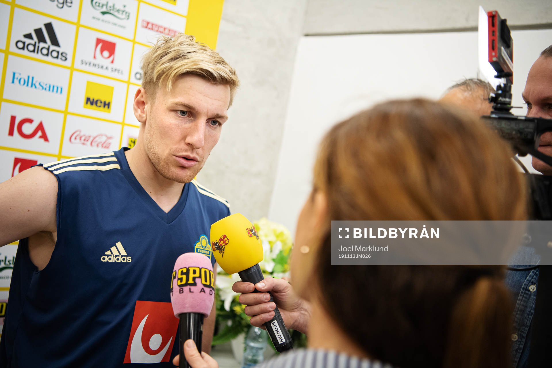 Emil Forsberg of the Swedish national football team is