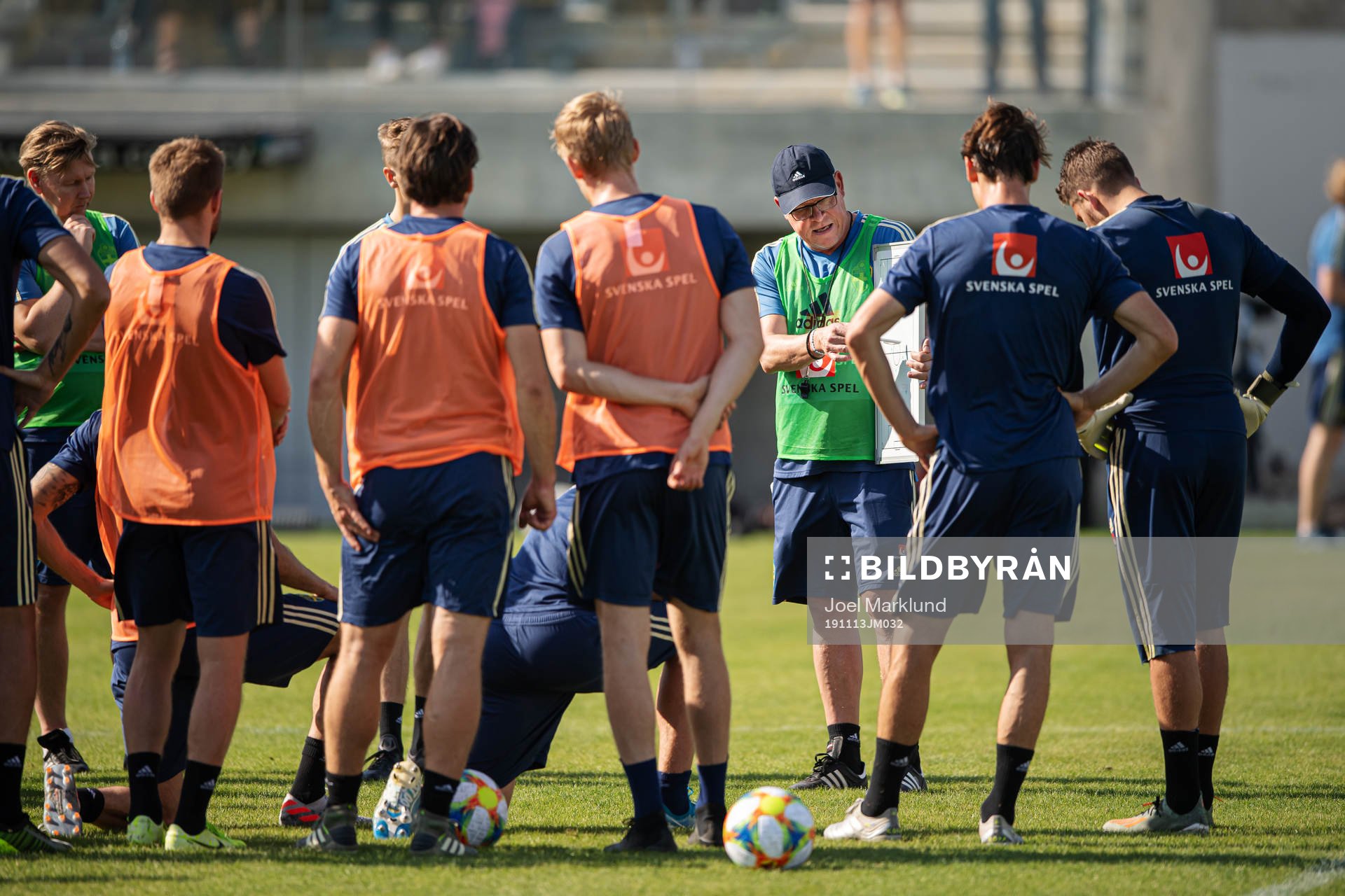 Head coach Janne Andersson of the Swedish national football