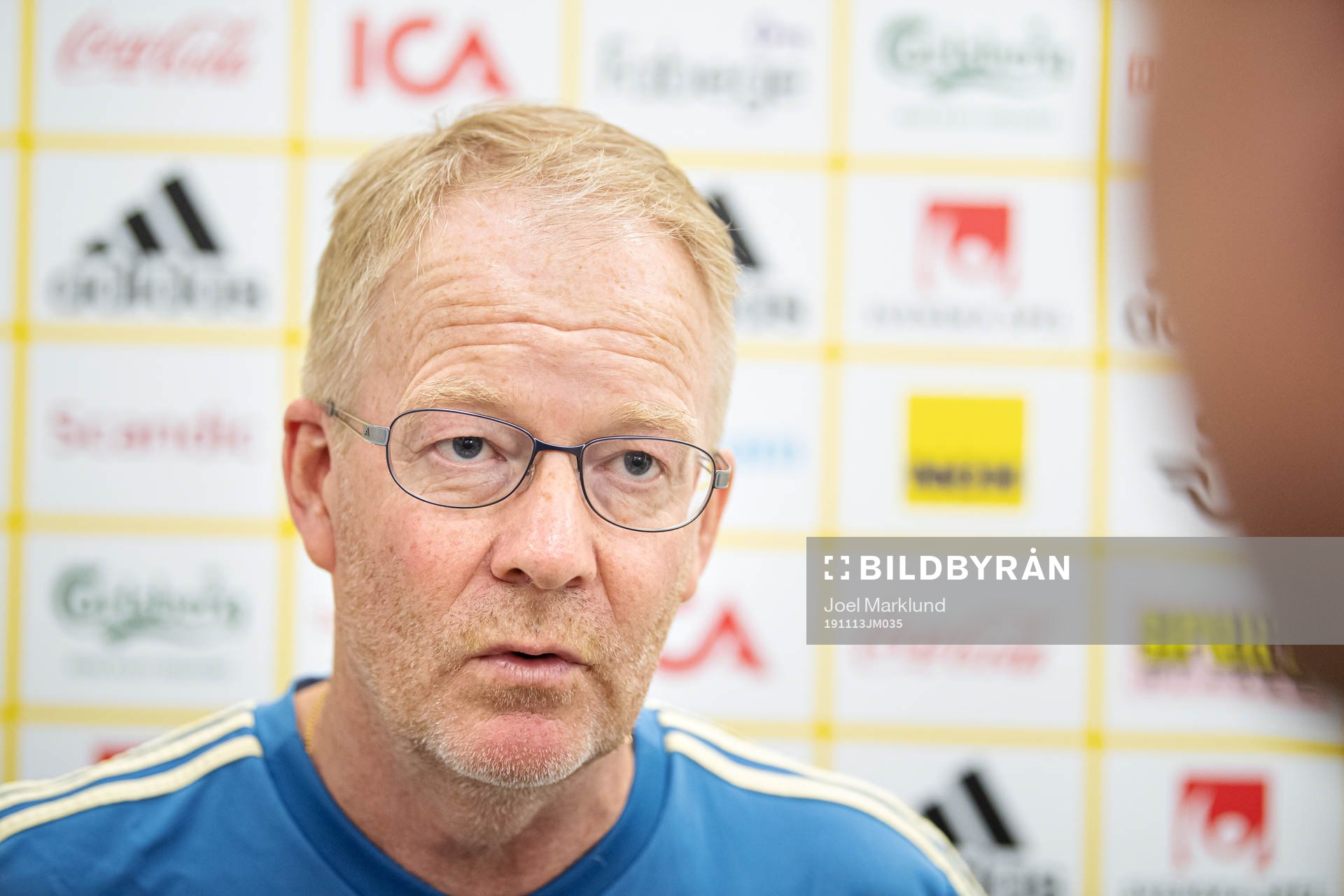 Lasse Jacobsson, scout of the Swedish national football team