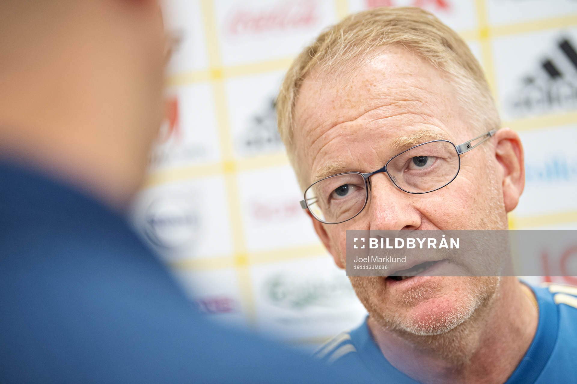 Lasse Jacobsson, scout of the Swedish national football team