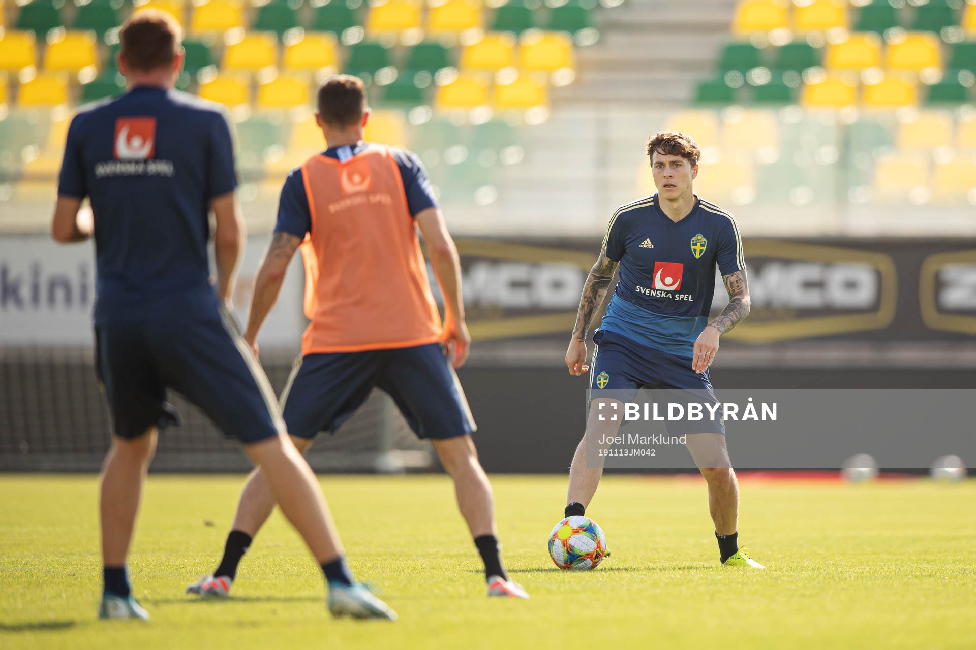 Victor Nilsson Lindelöf of the Swedish national football