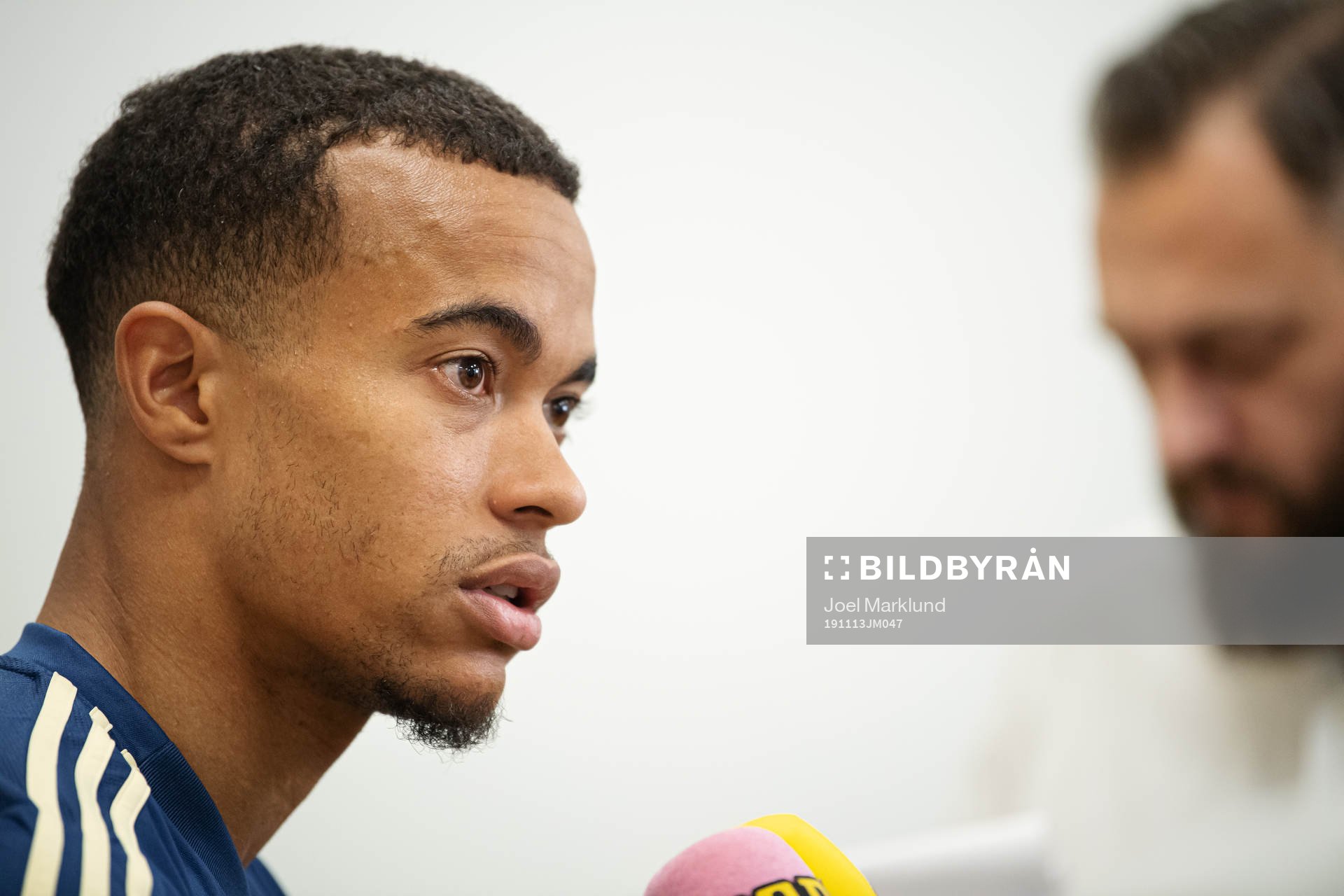 Robin Quaison of the Swedish national football team is