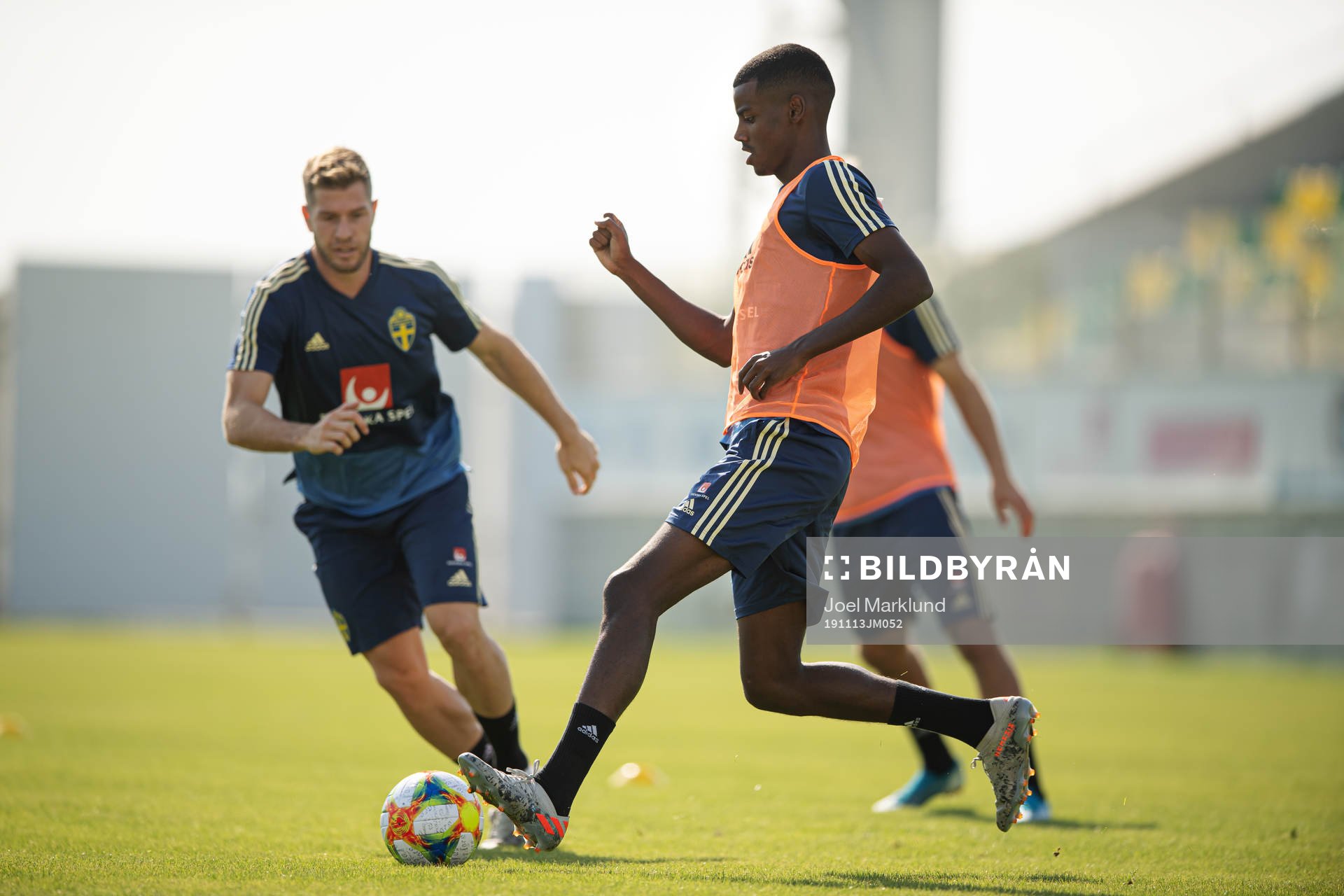 Alexander Isak of the Swedish national football team