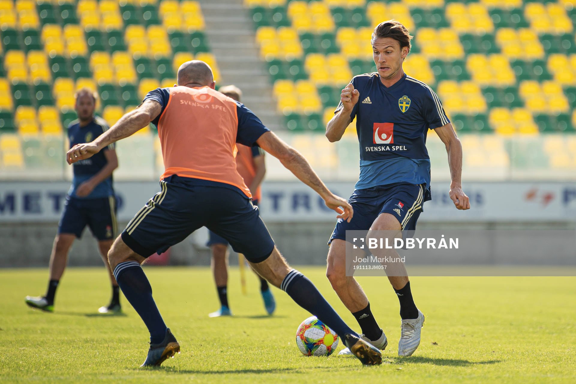 Albin Ekdal of the Swedish national football team