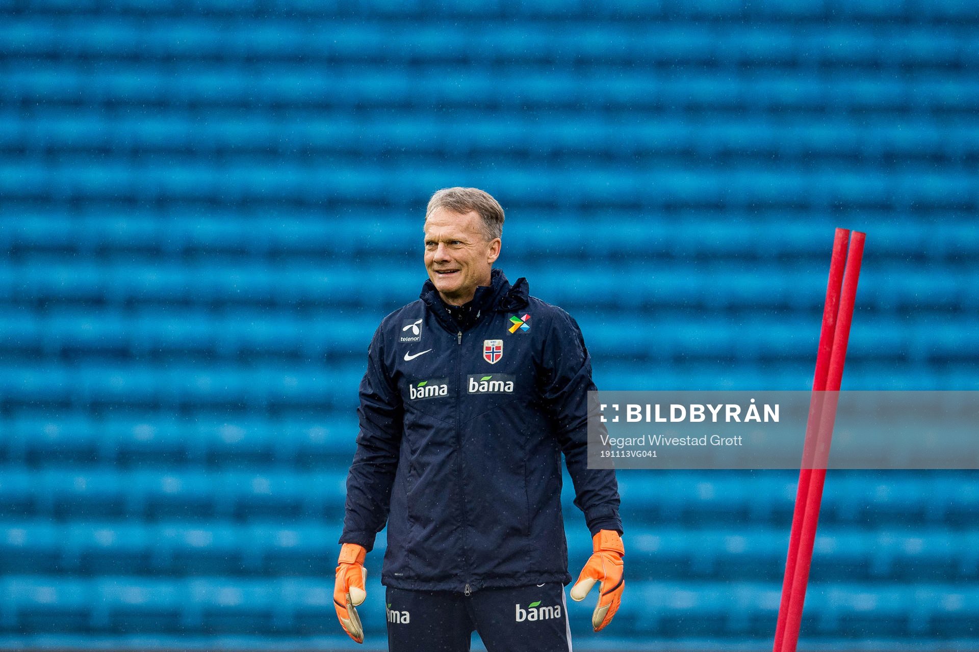 Frode Grodås, goalkeeper coach of Norway