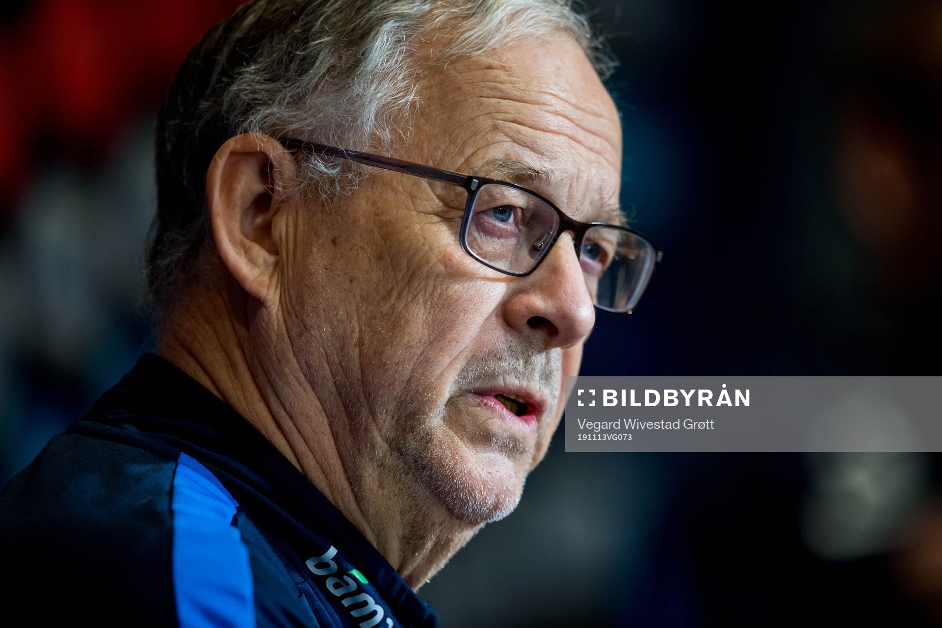 Lars Lagerbäck, head coach of Norway