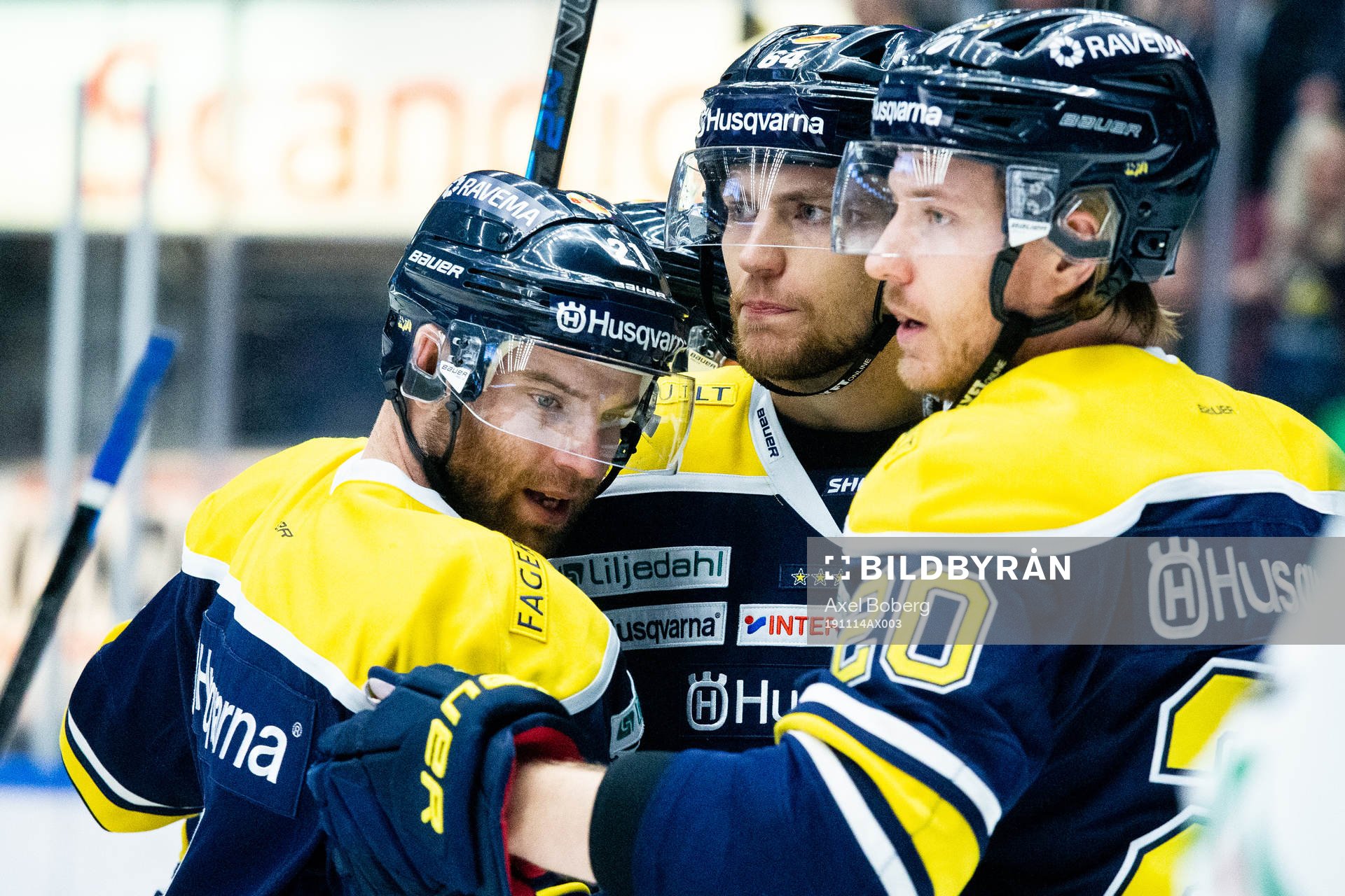 s Christian Sandberg, Eric Martinsson och Linus Sandin
