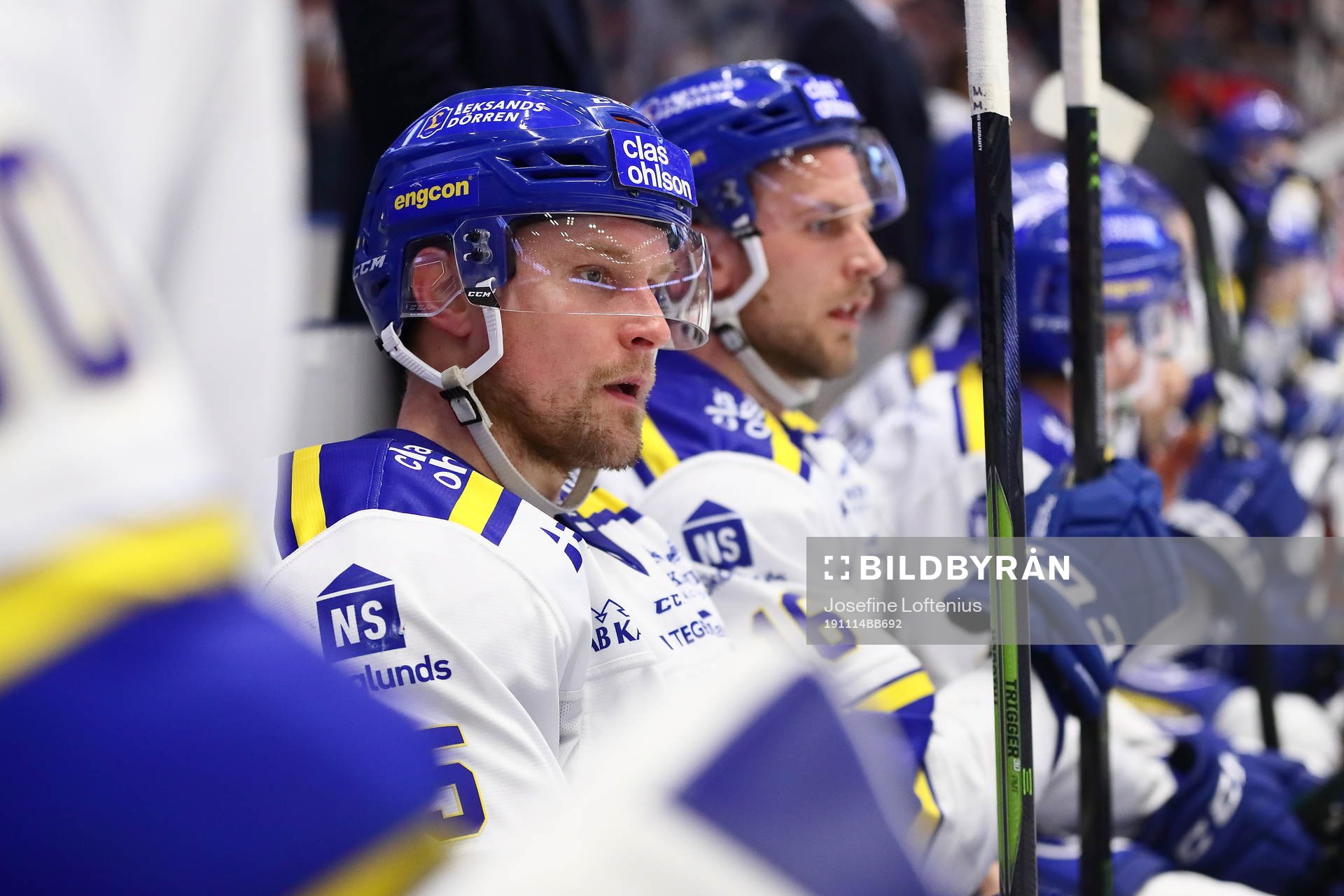 Leksands spelare deppar
