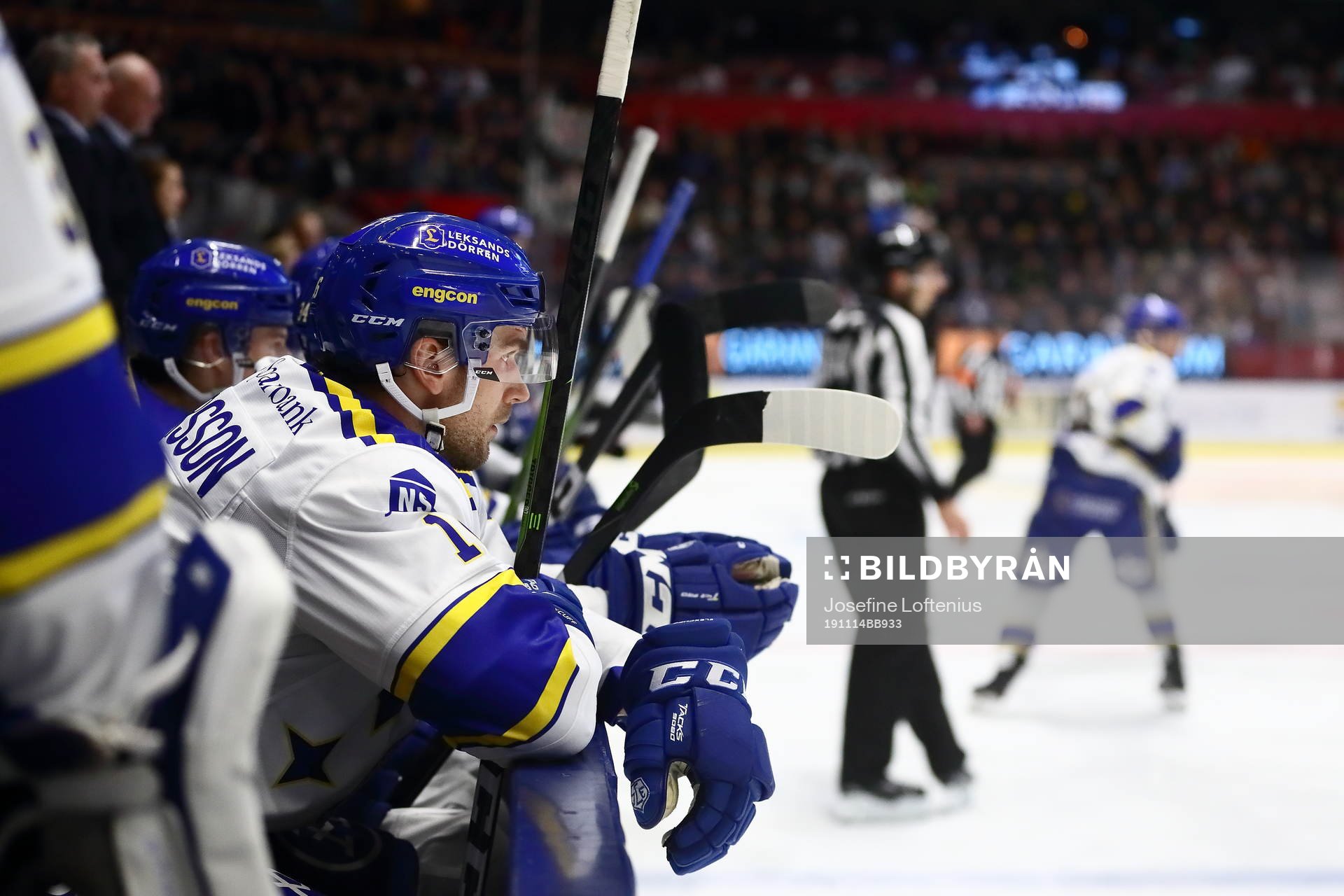 Leksands spelare deppar
