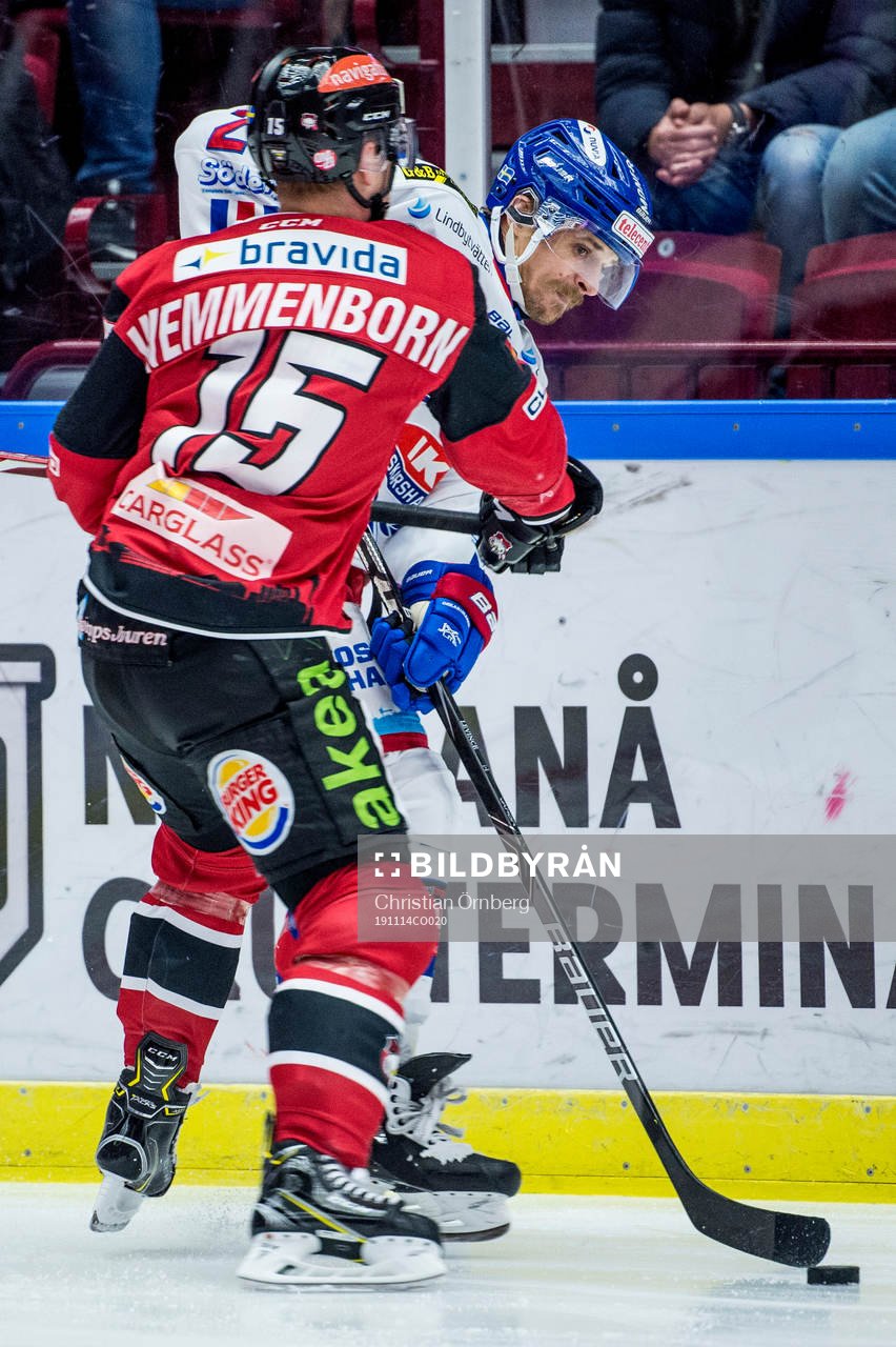 Oskarshamns Johannes Salmonsson mot Malmö Redhawks Axel