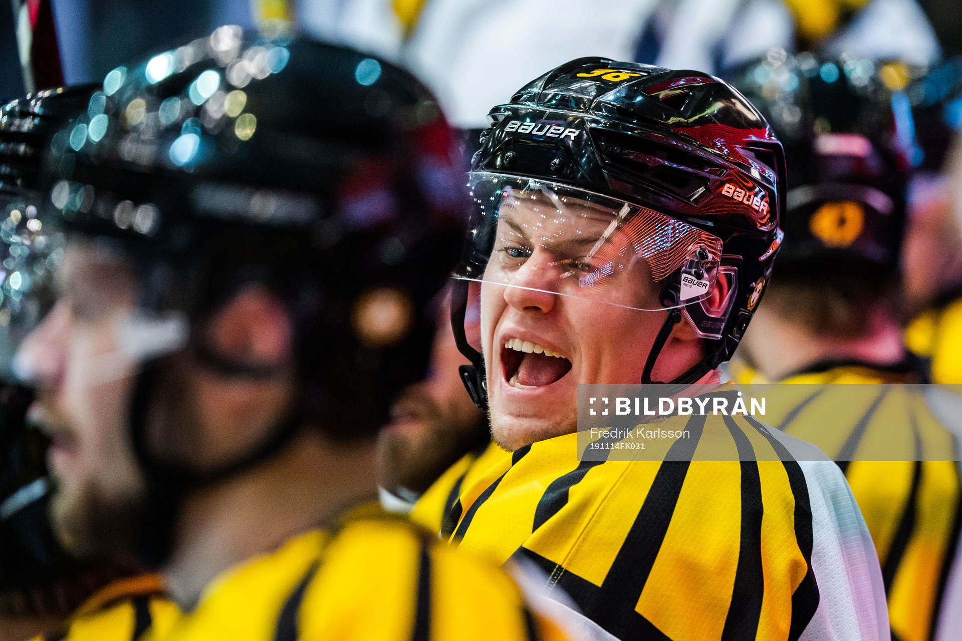 Brynäs Linus Ölund reagerar