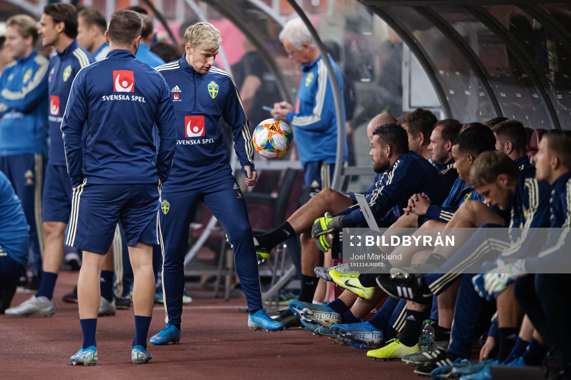 Emil Forsberg of the Swedish national football team