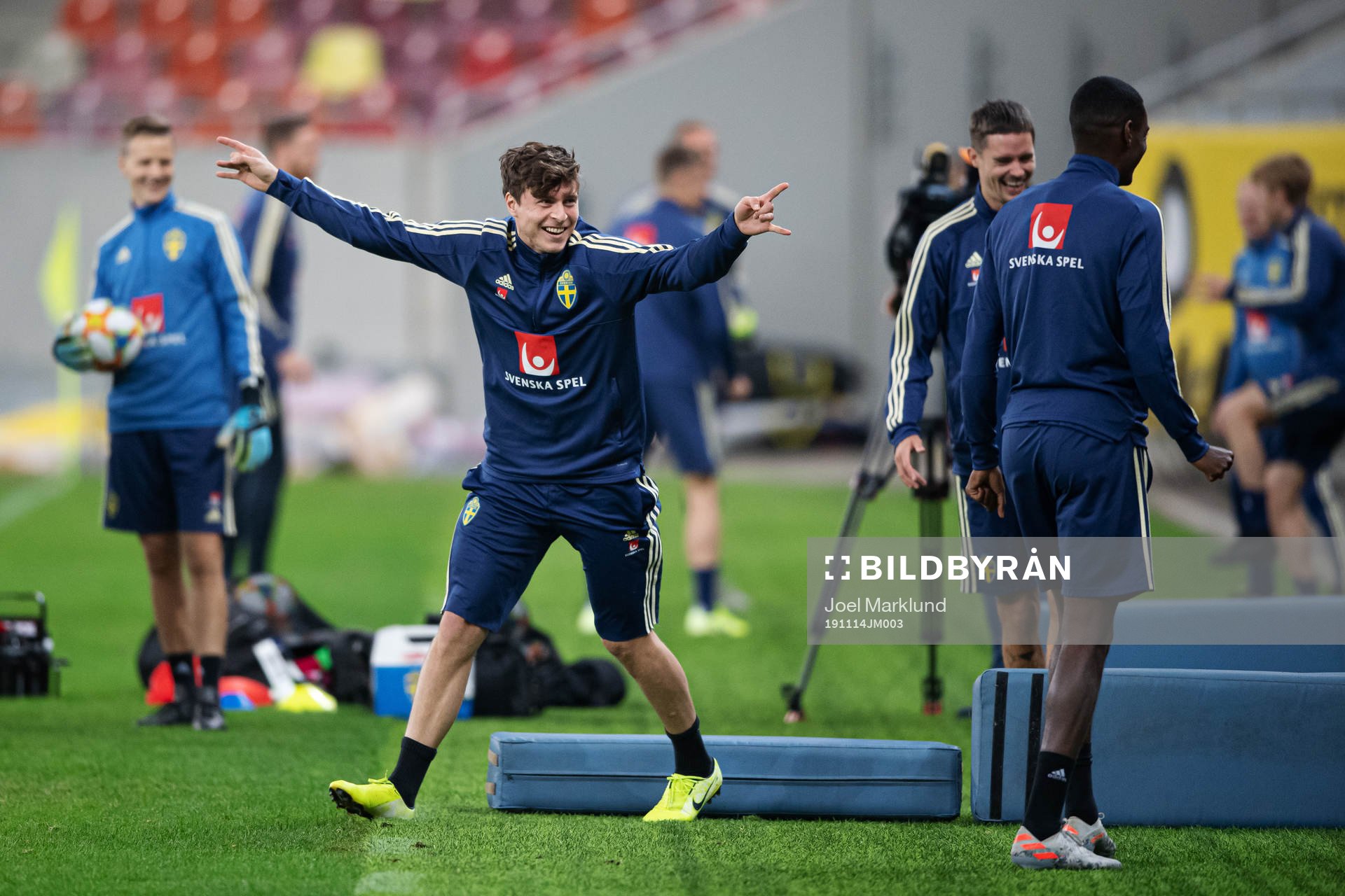 Victor Nilsson Lindelöf of the Swedish national football