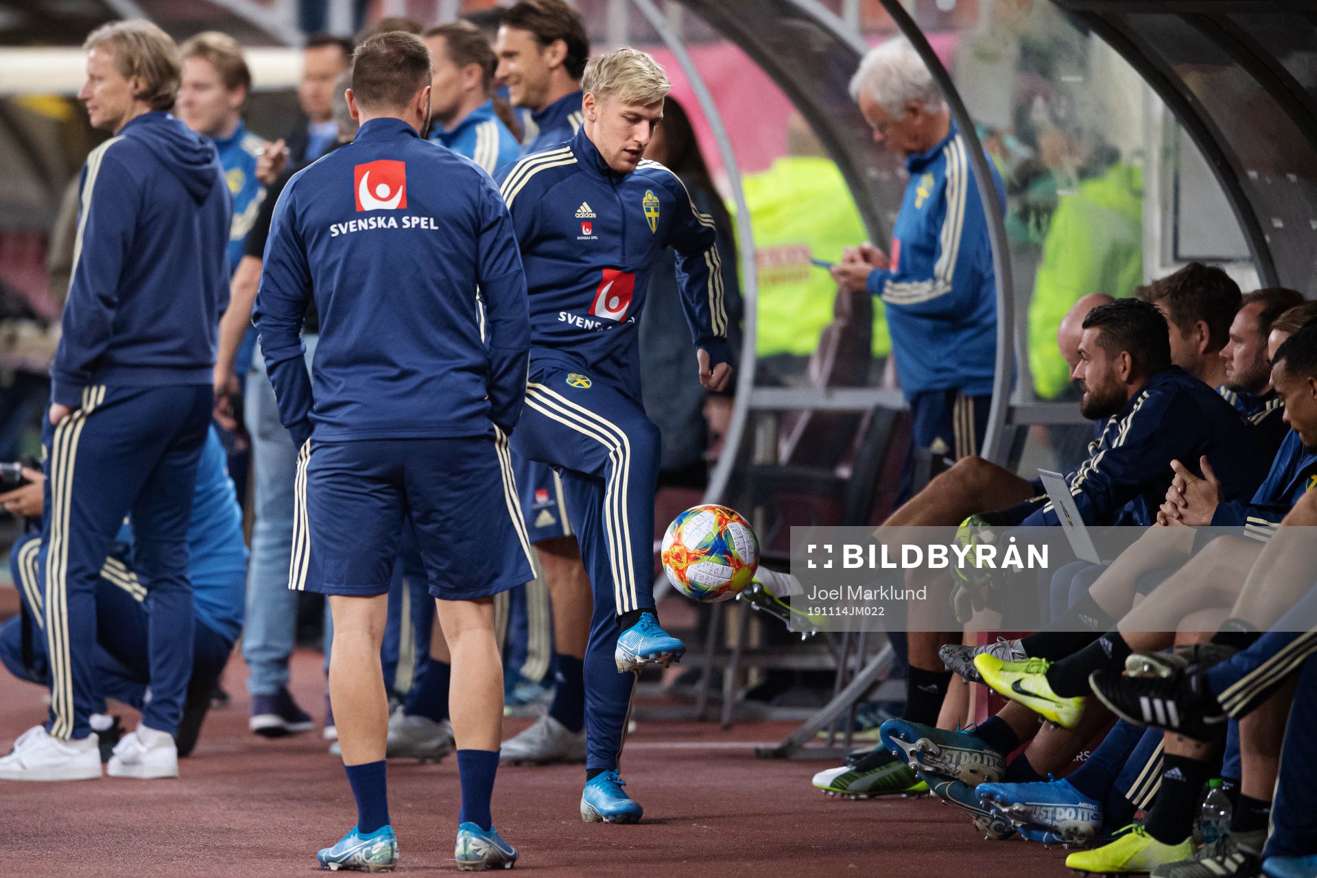 Emil Forsberg of the Swedish national football team